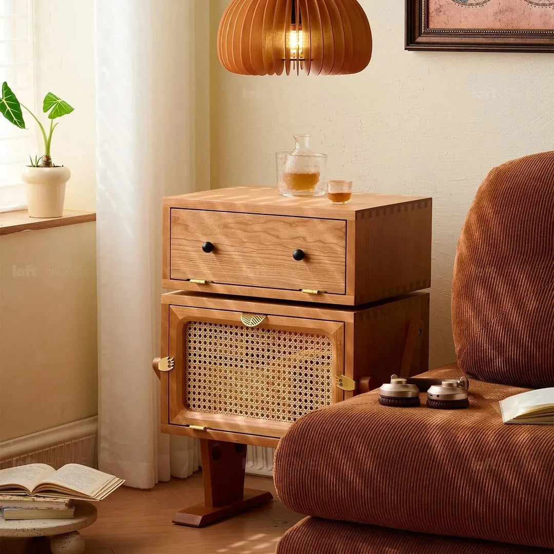 Rattan Side Tables
