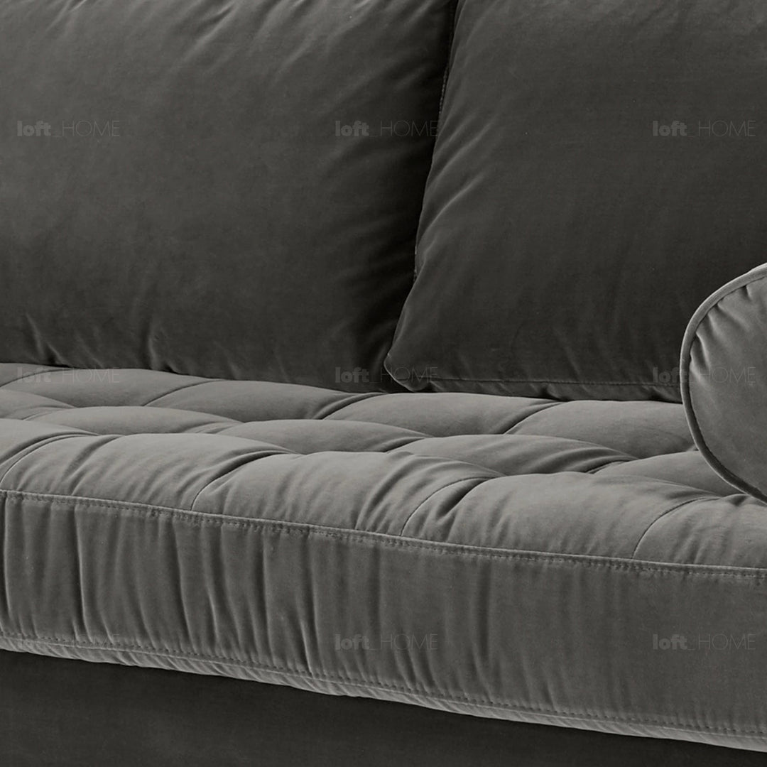 Modern Velvet 2 Seater Sofa SCOTT Detail 11