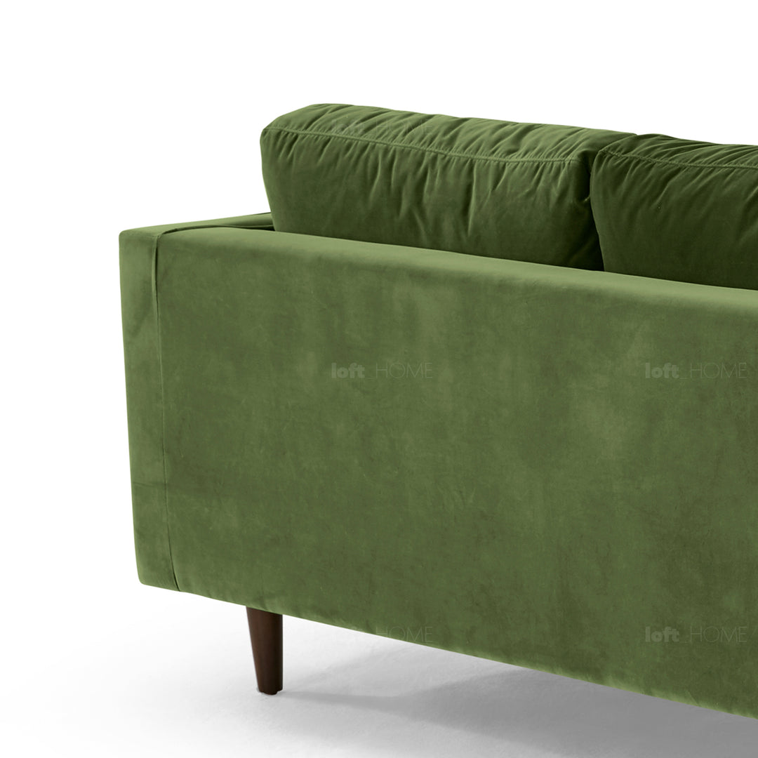 Modern velvet 2 seater sofa scott conceptual design.