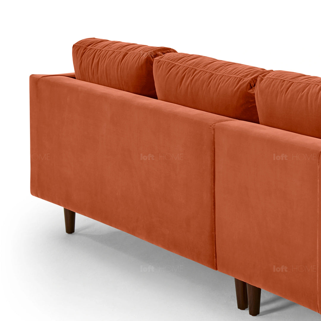 Modern Velvet Sofa L Shape SCOTT 3+L Detail 44