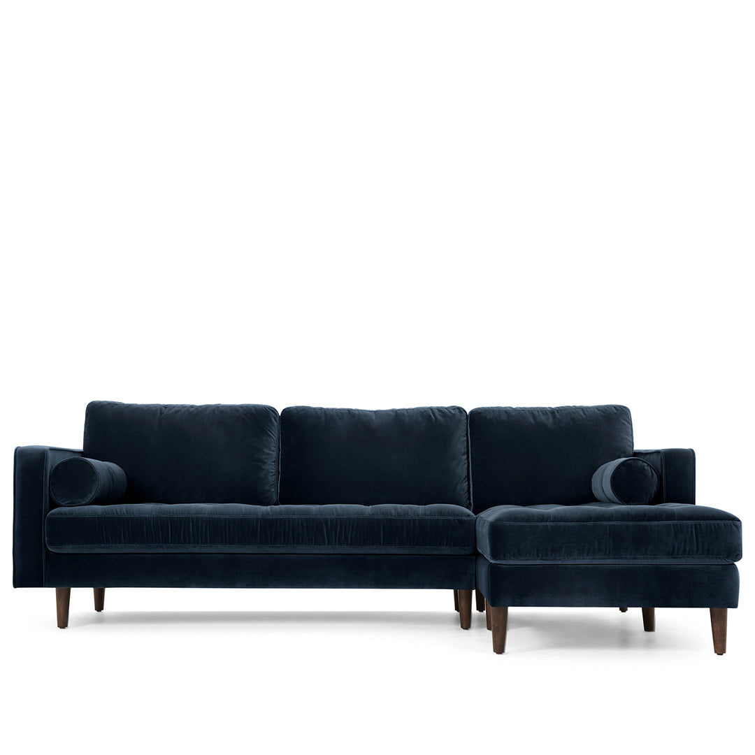 Modern velvet l shape sectional sofa scott 2+l detail 48.