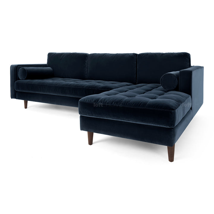 Modern velvet l shape sectional sofa scott 2+l detail 53.