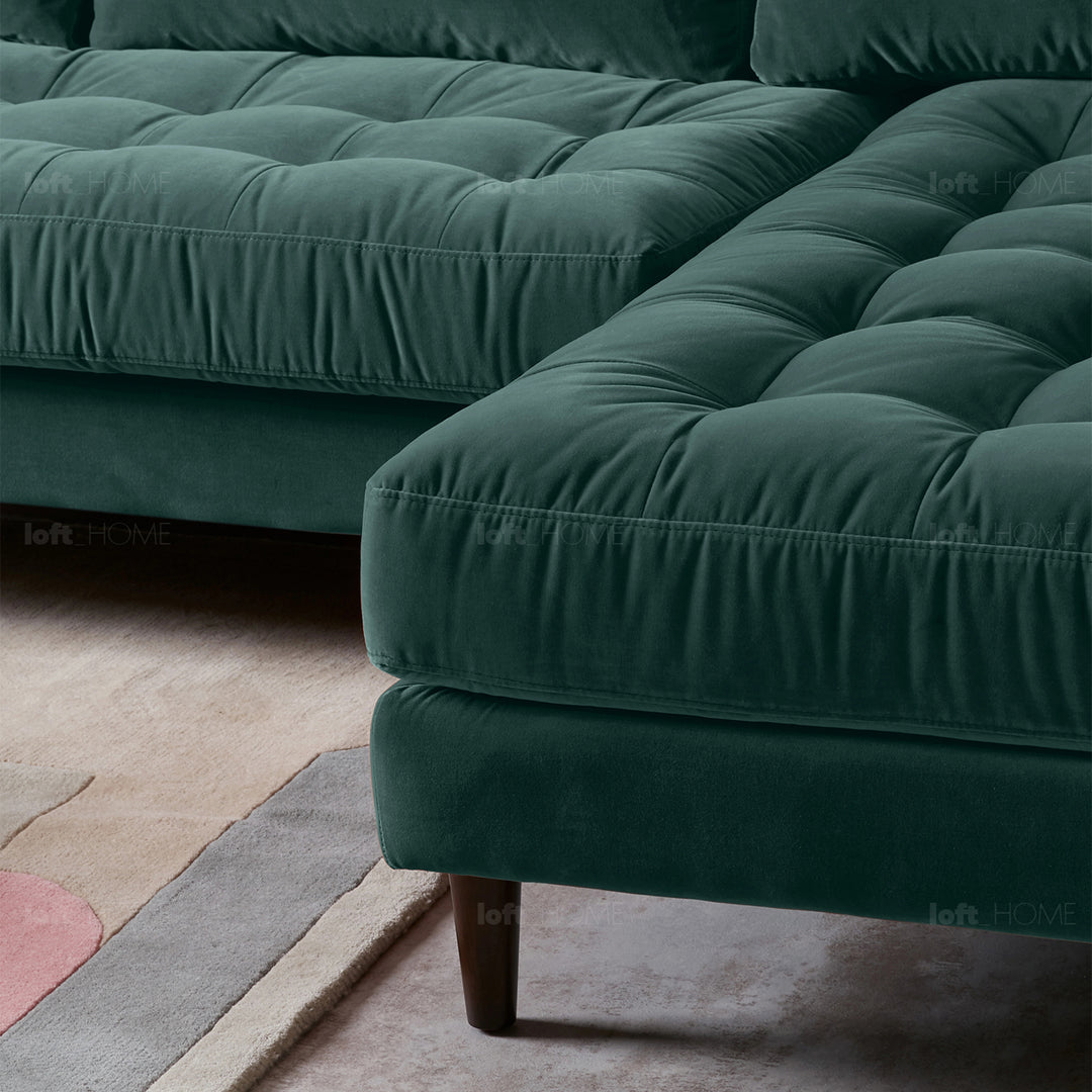 Modern velvet l shape sectional sofa scott 2+l detail 73.