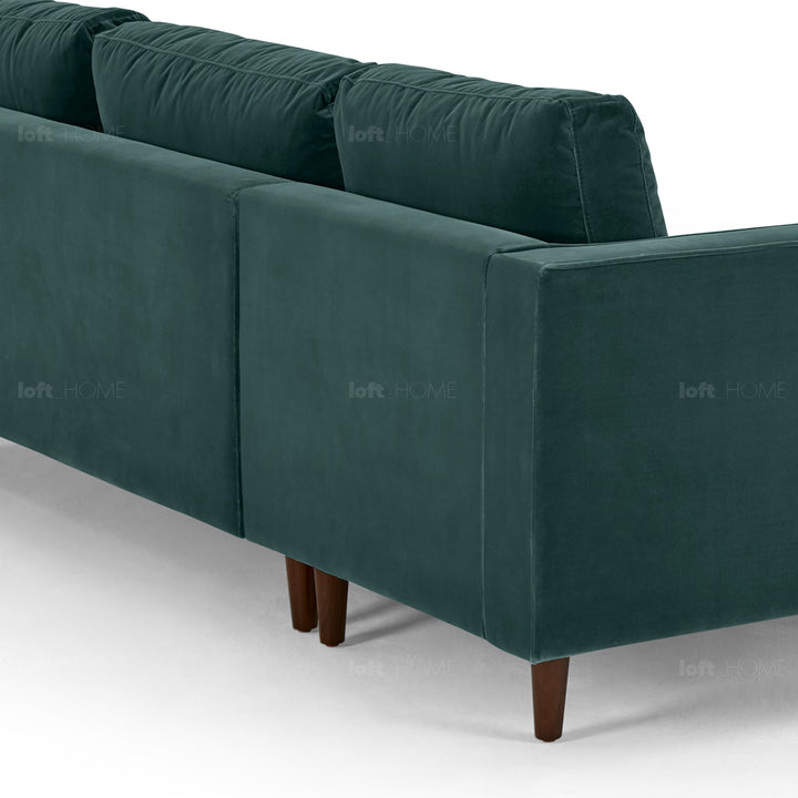 Modern velvet l shape sectional sofa scott 2+l detail 75.