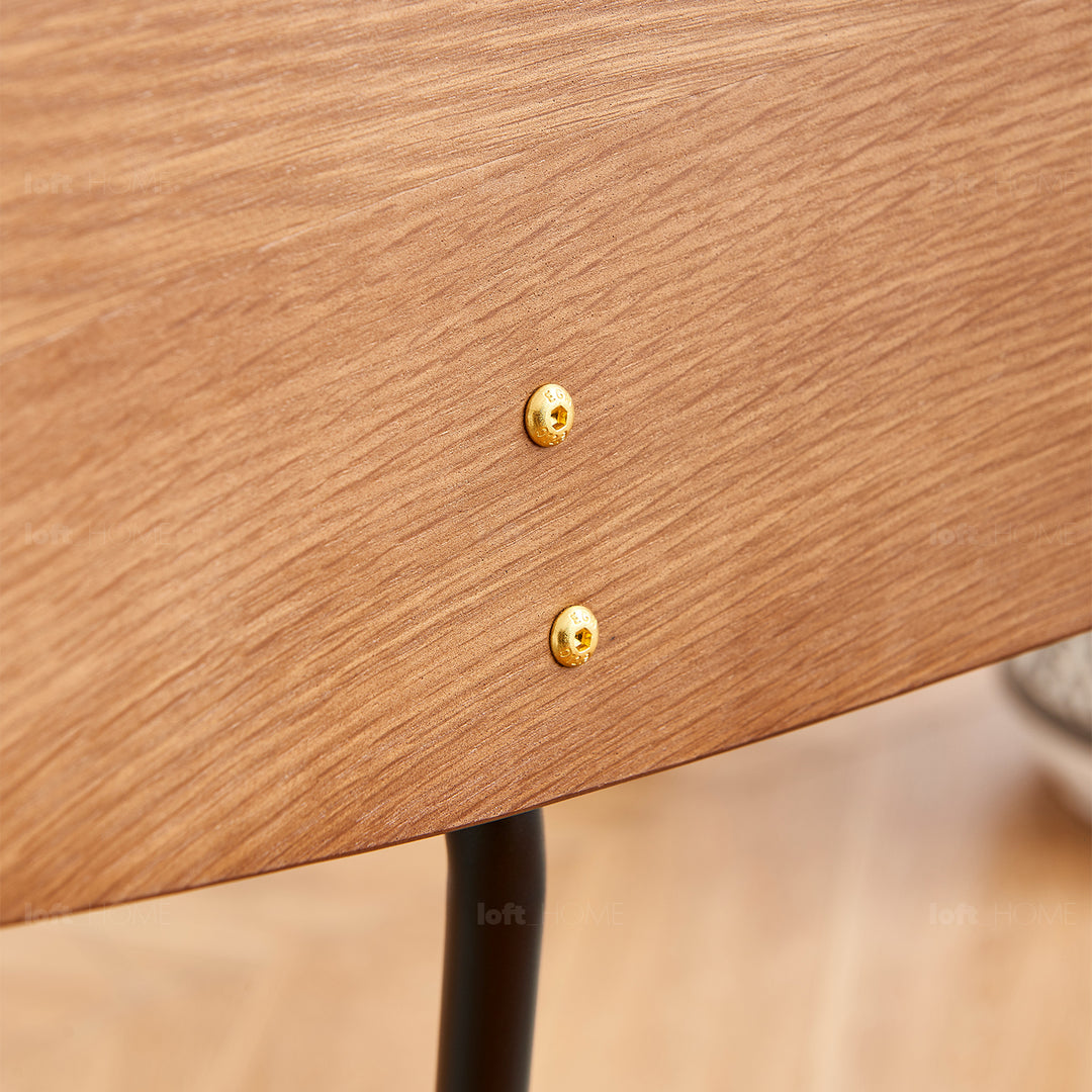 Modern wood dining chair 2pcs set soli conceptual design.
