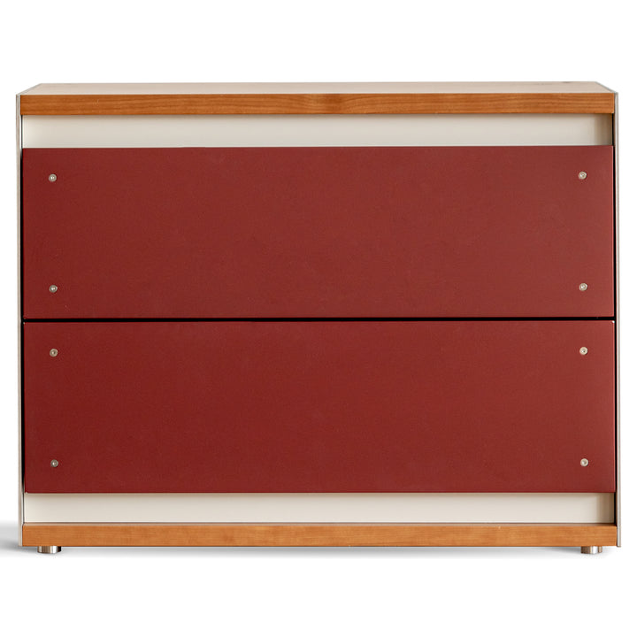 Bauhaus aluminium modular chest of drawer geometric environmental situation.