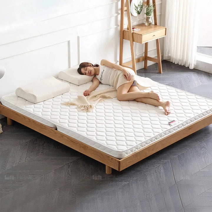 8cm coconut palm foldable mattress simi color swatches.