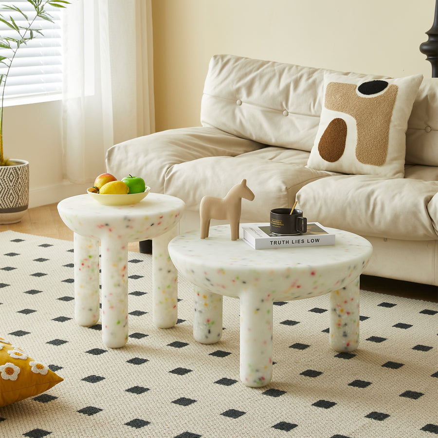 Contemporary plastic coffee table snap primary product view.