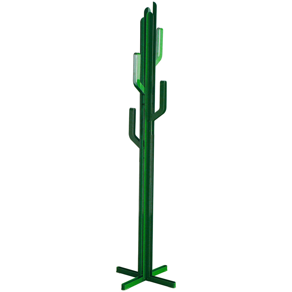 Contemporary steel clothes hanger cactus primary product view.