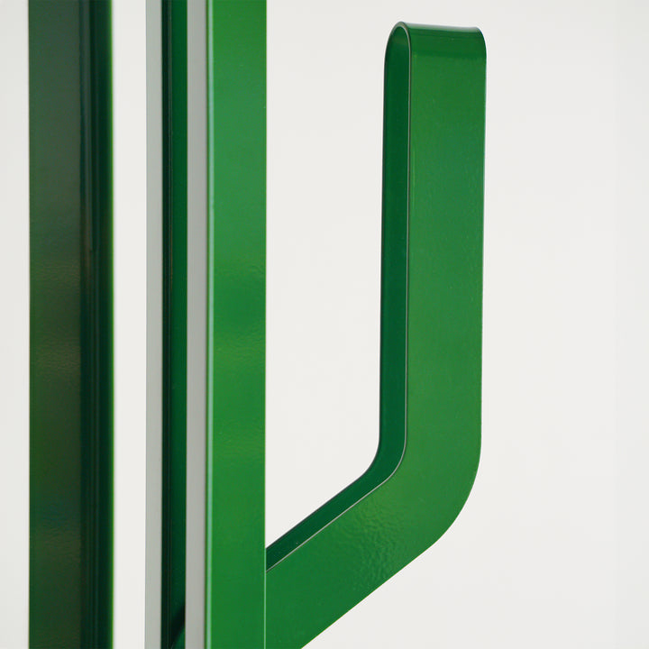 Contemporary steel clothes hanger cactus in still life.