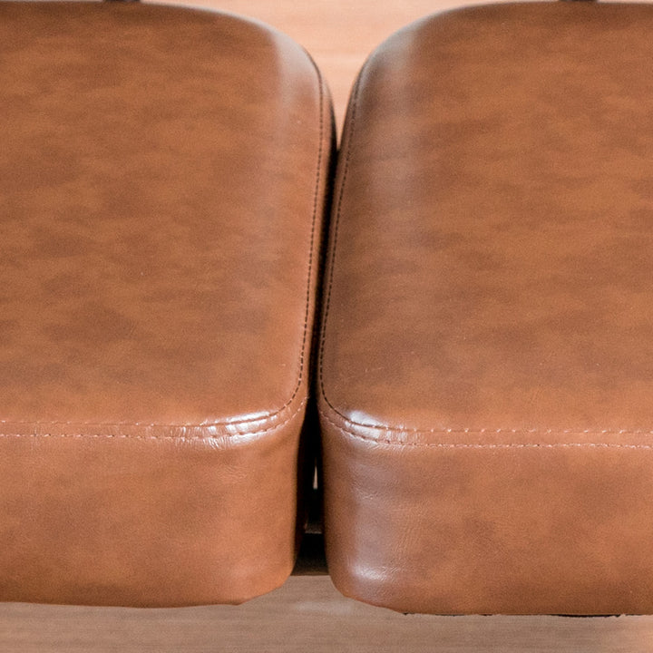 Industrial pu leather dining bench double pullman environmental situation.