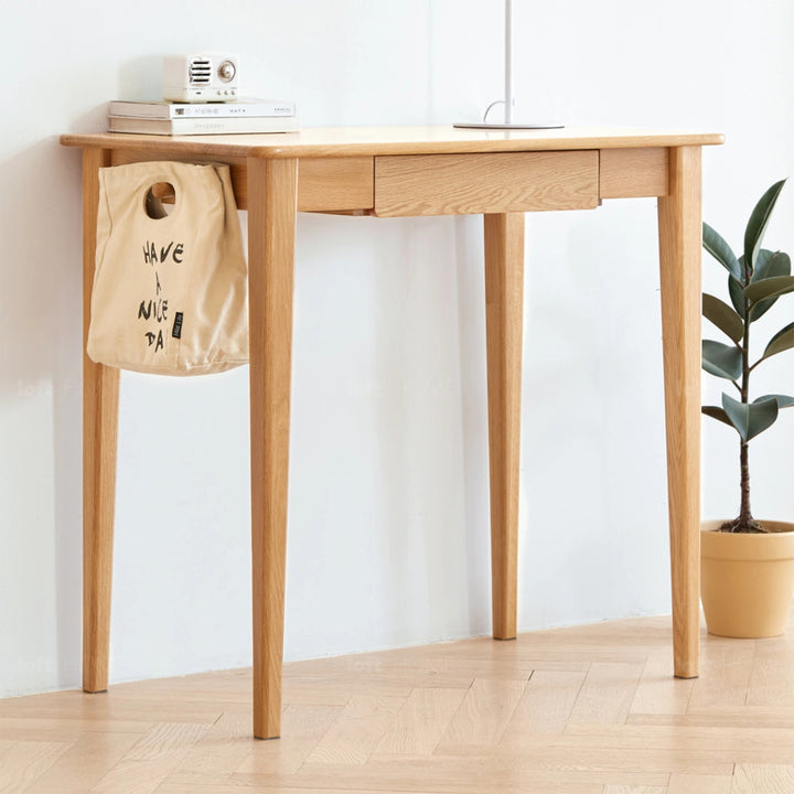 Japandi Wood Study Desk BELLE Detail 9