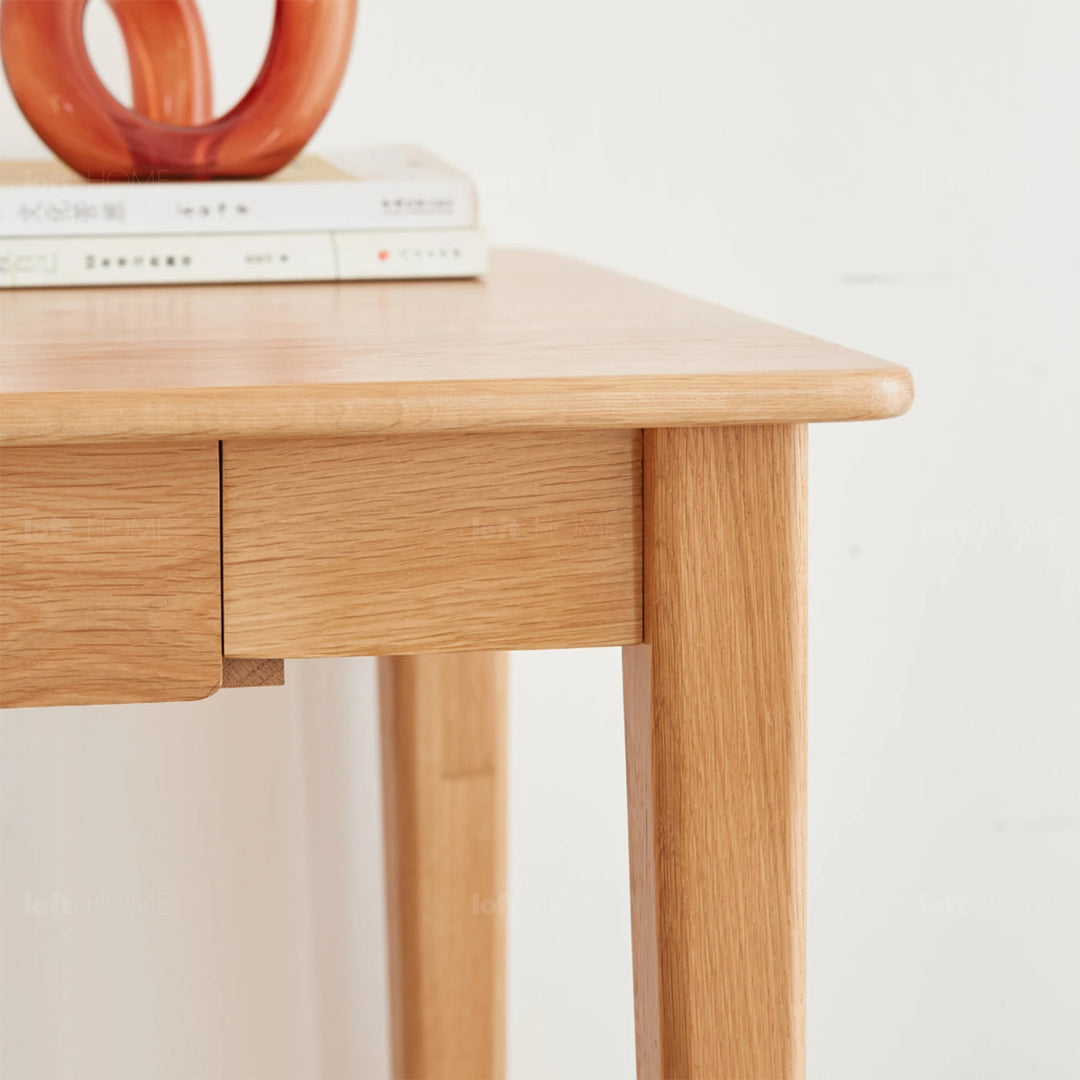 Japandi Wood Study Desk BELLE Detail 12