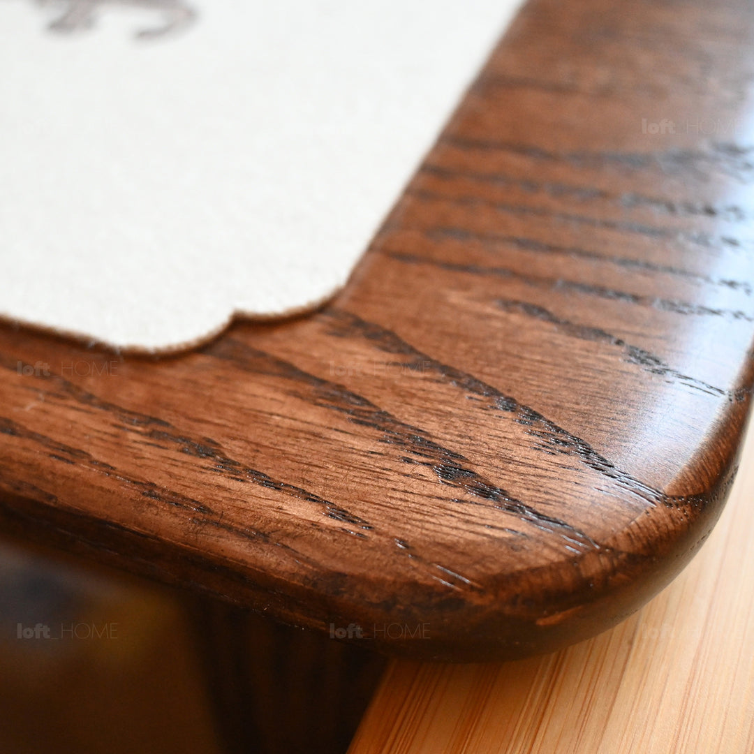 Japandi Wood Study Desk BELLE Detail 14
