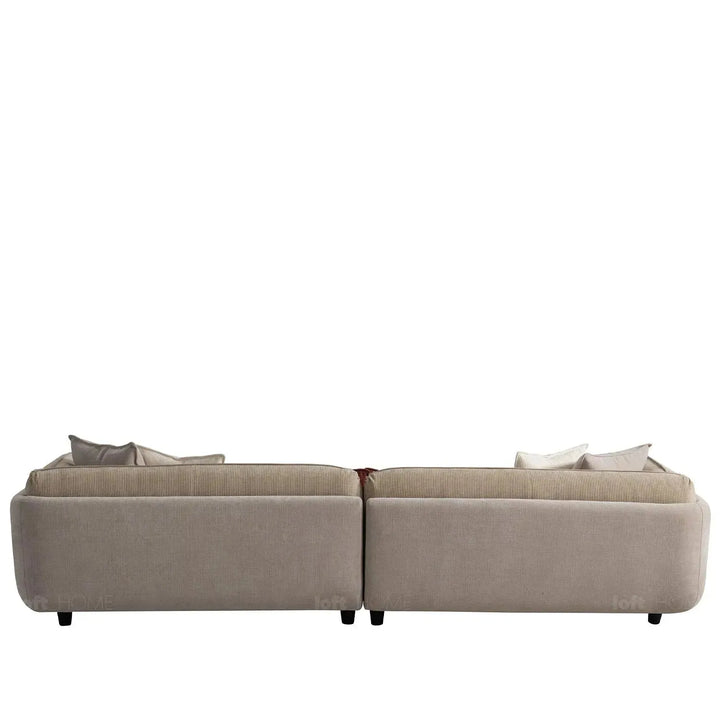 Modern corduroy velvet fabric 4 seater sofa fluff situational feels.