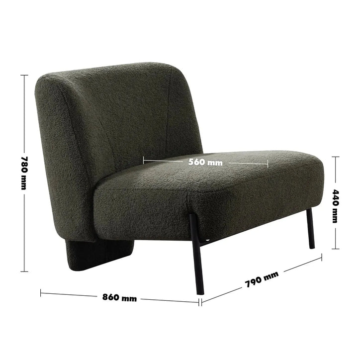 Modern sherpa fabric 1 seater sofa atrium size charts.