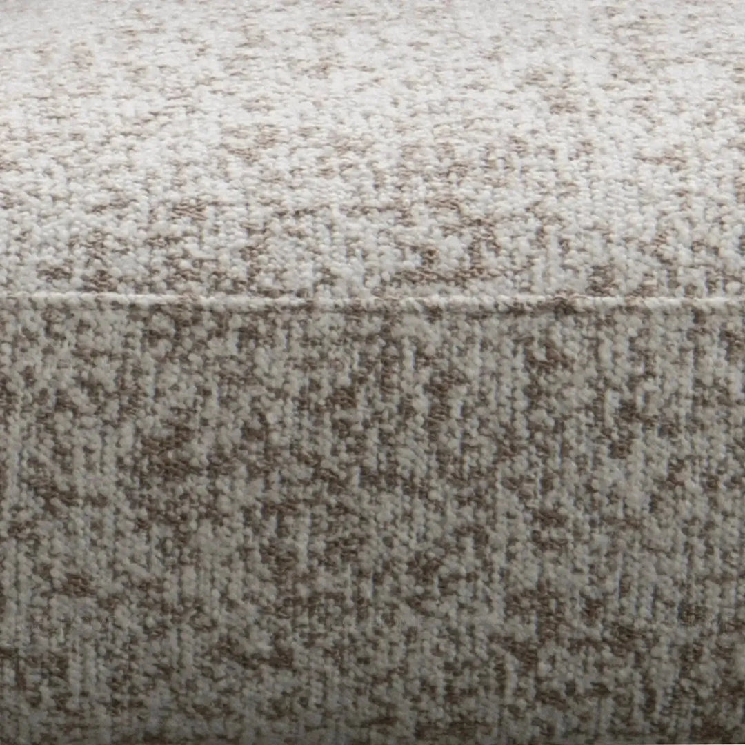 Modern mixed weave fabric 1 seater sofa bayeux conceptual design.