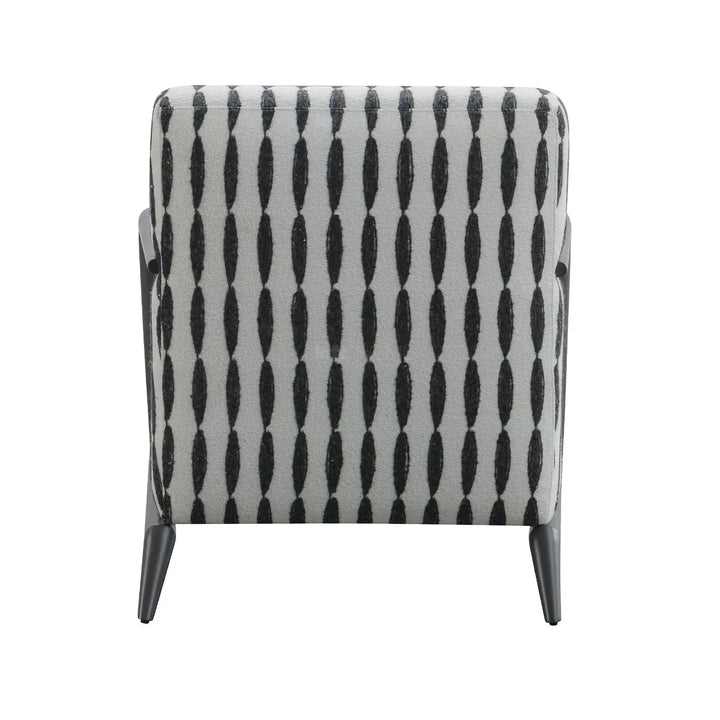 Modern mixed weave fabric 1 seater sofa feldspar in real life style.