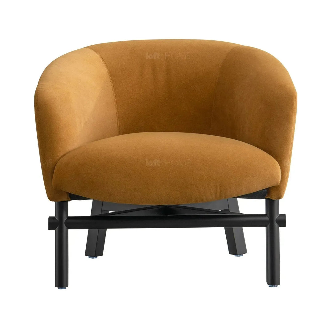 Modern suede fabric 1 seater sofa ginge size charts.