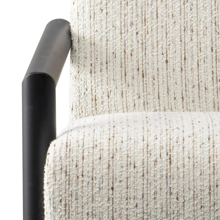 Modern sherpa fabric 1 seater sofa granitova situational feels.