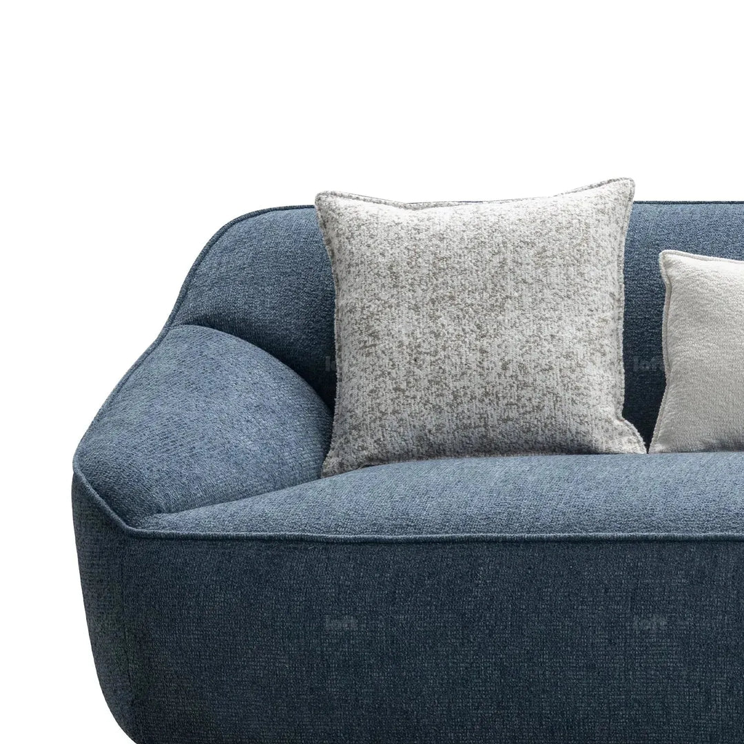 Modern mixed weave fabric 4 seater sofa nep material variants.