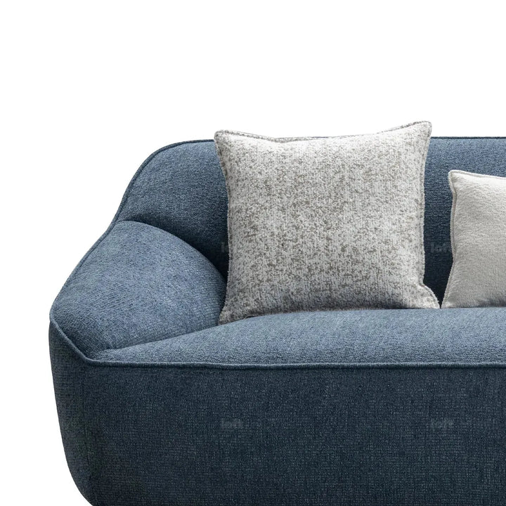 Modern mixed weave fabric 4 seater sofa nep material variants.