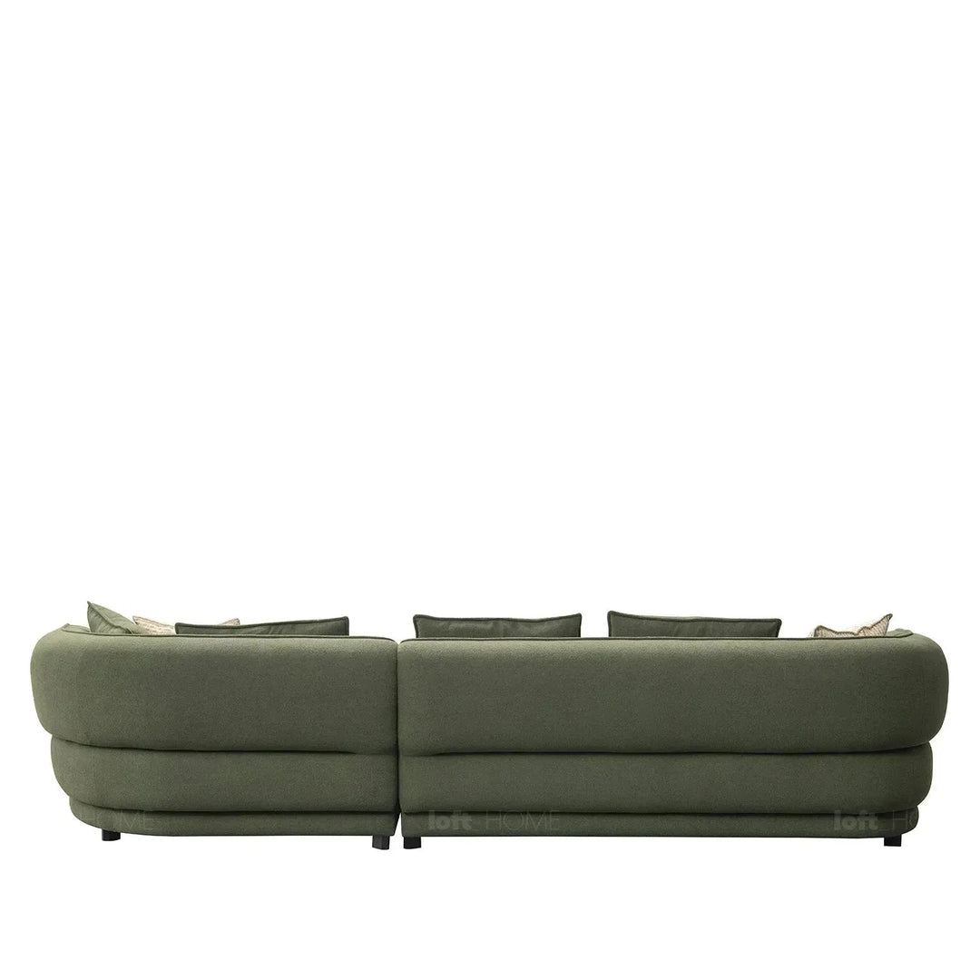 Modern sherpa fabric l shape sectional sofa fores 3+l color swatches.
