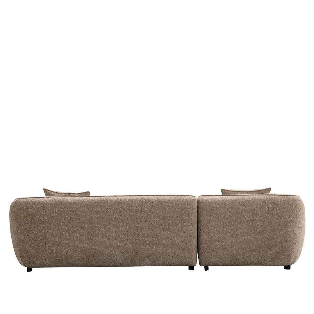Modern mixed weave fabric l shape sectional sofa sphia 3.5+l color swatches.