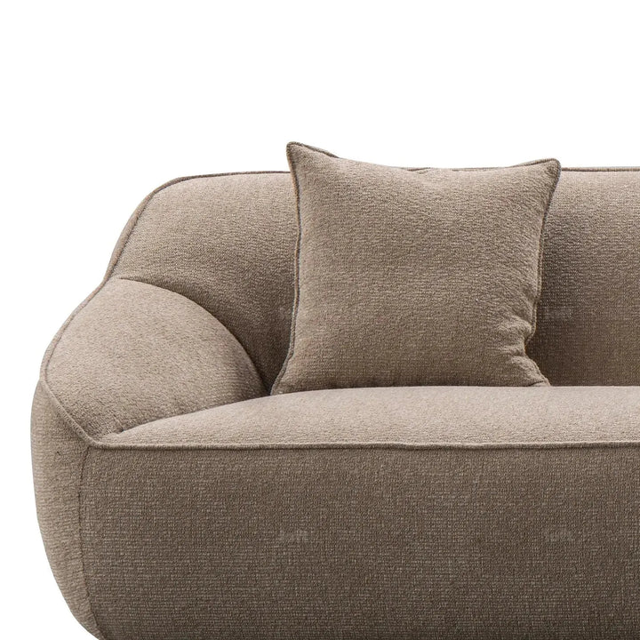 Modern mixed weave fabric l shape sectional sofa sphia 3.5+l with context.