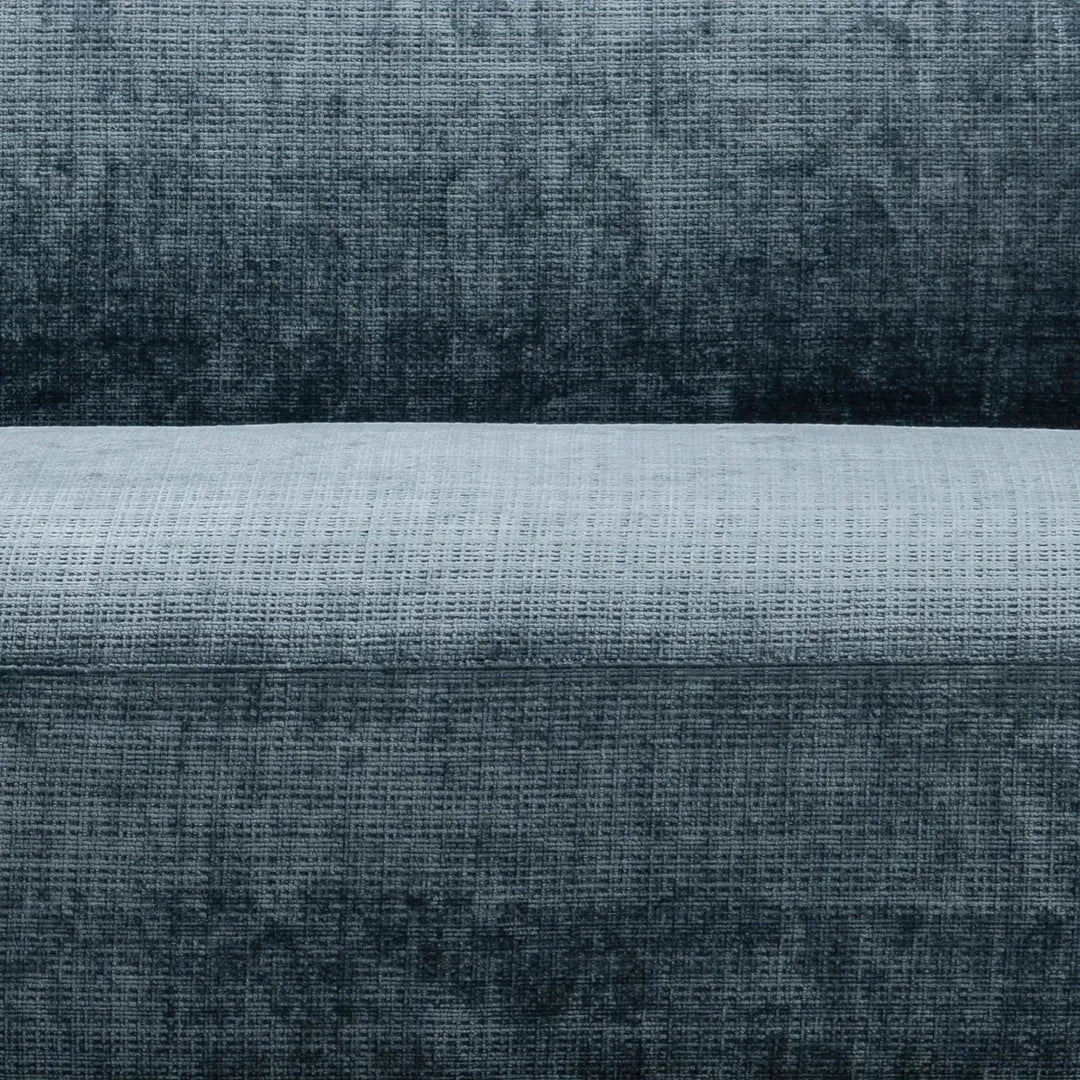 Modern mixed weave fabric 3 seater sofa nep color swatches.