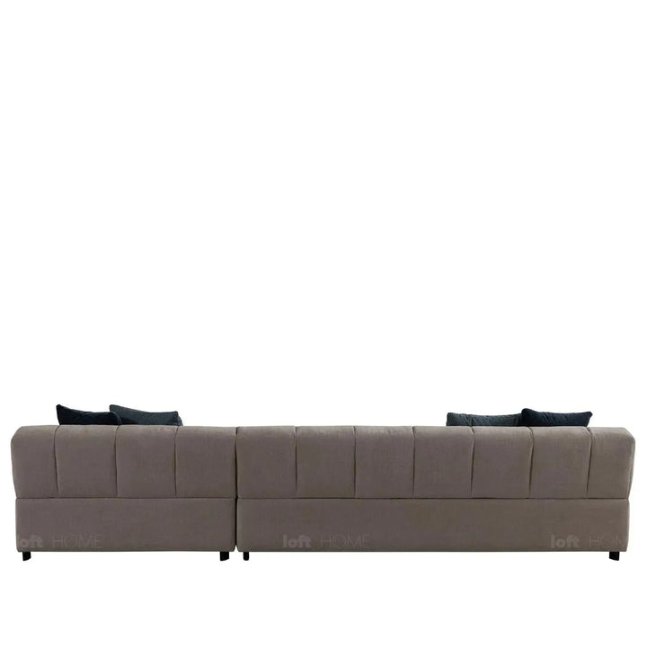 Modern mixed weave fabric l shape sectional sofa luna 3+l color swatches.