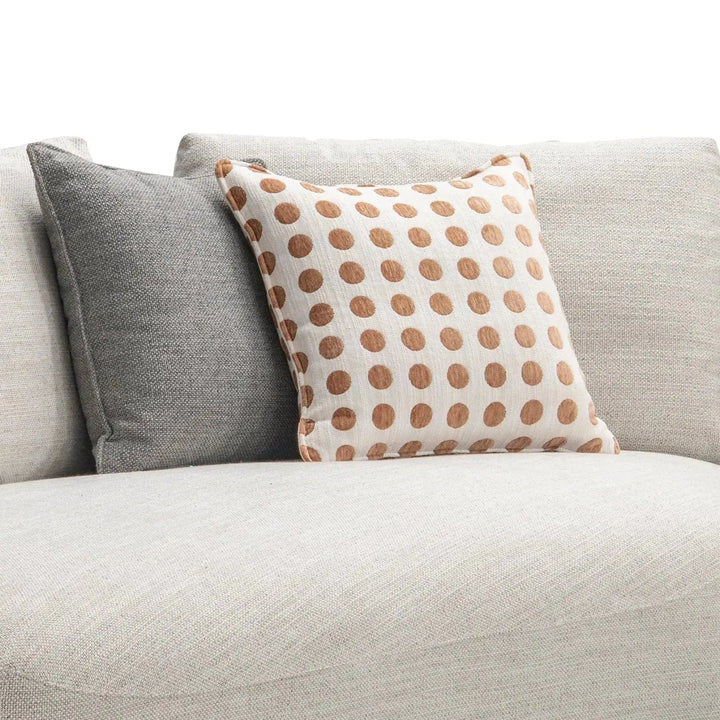 Modern mixed weave fabric l shape sectional sofa refuge 3+l with context.