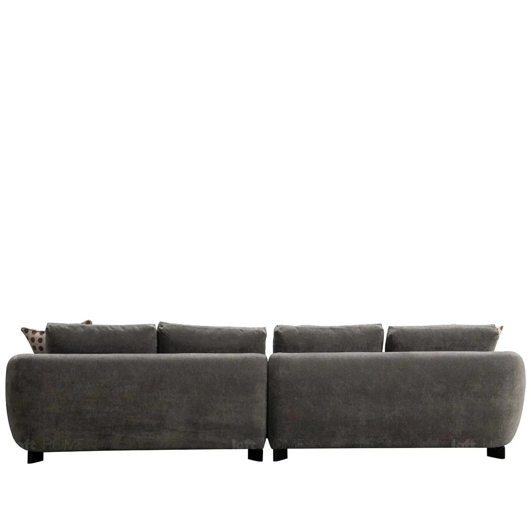 Modern sherpa fabric 5 seater sofa grand conceptual design.