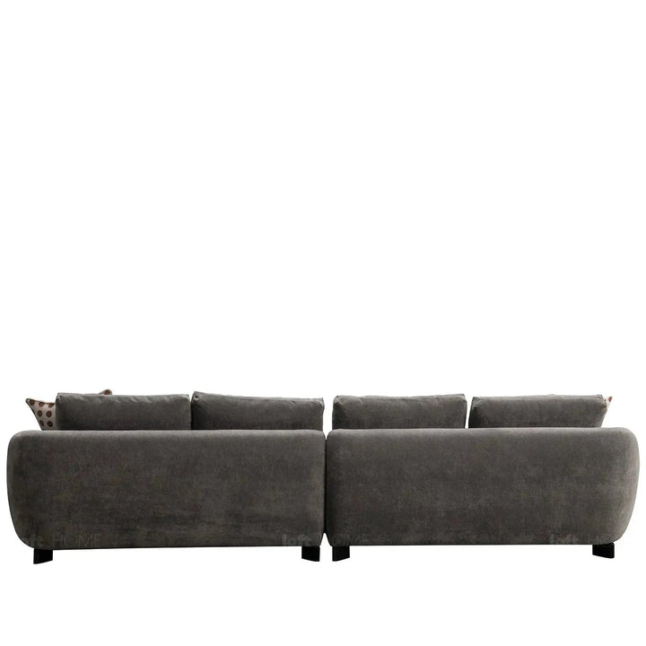 Modern sherpa fabric 5 seater sofa grand conceptual design.