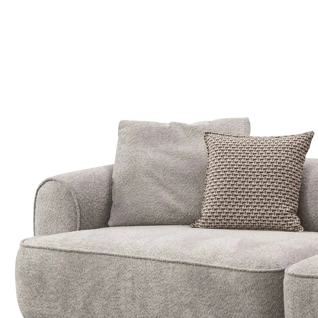 Minimalist sherpa fabric l shape sectional sofa living 4+l with context.