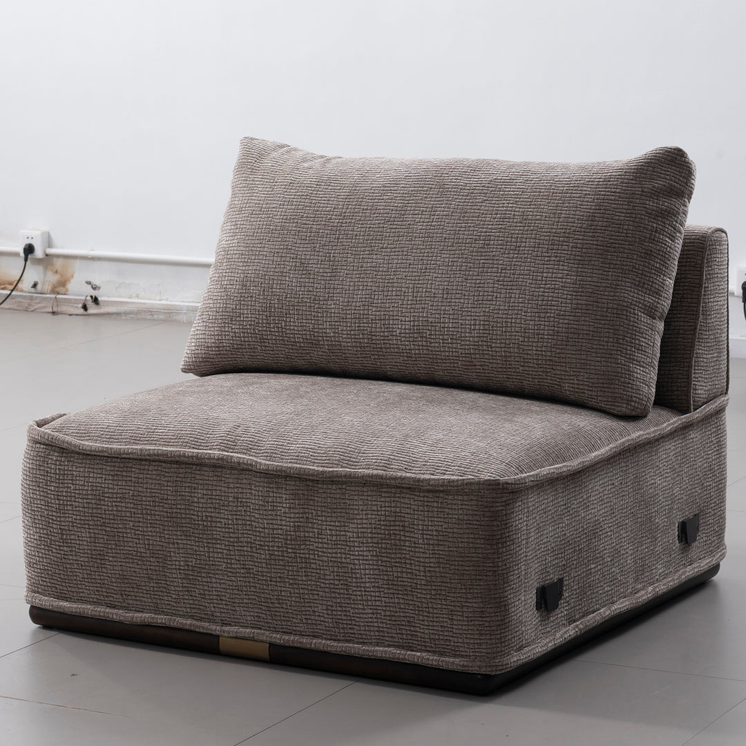 Minimalist corduroy velvet fabric sectional 5 seater sofa cordy environmental situation.