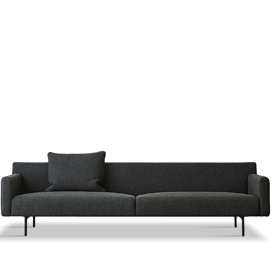 Minimalist Fabric 3 Seater Sofa ANN White Background