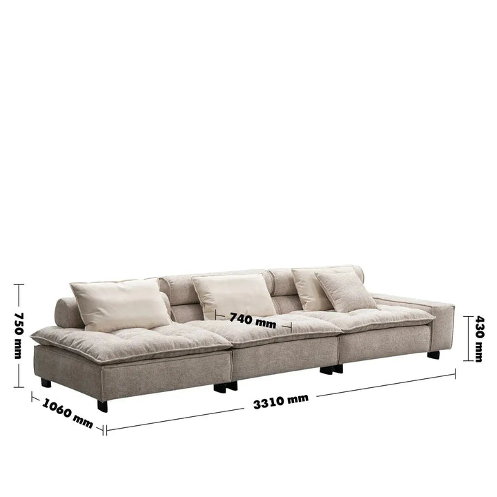 Modern mixed weave fabric 5 seater sofa aumn size charts.