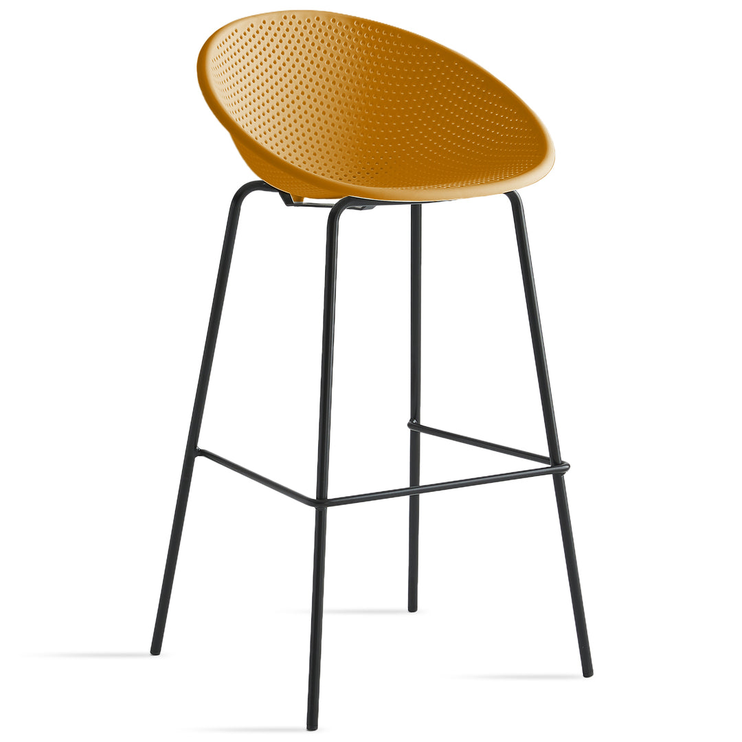 Contemporary plastic bar chair europa situational feels.