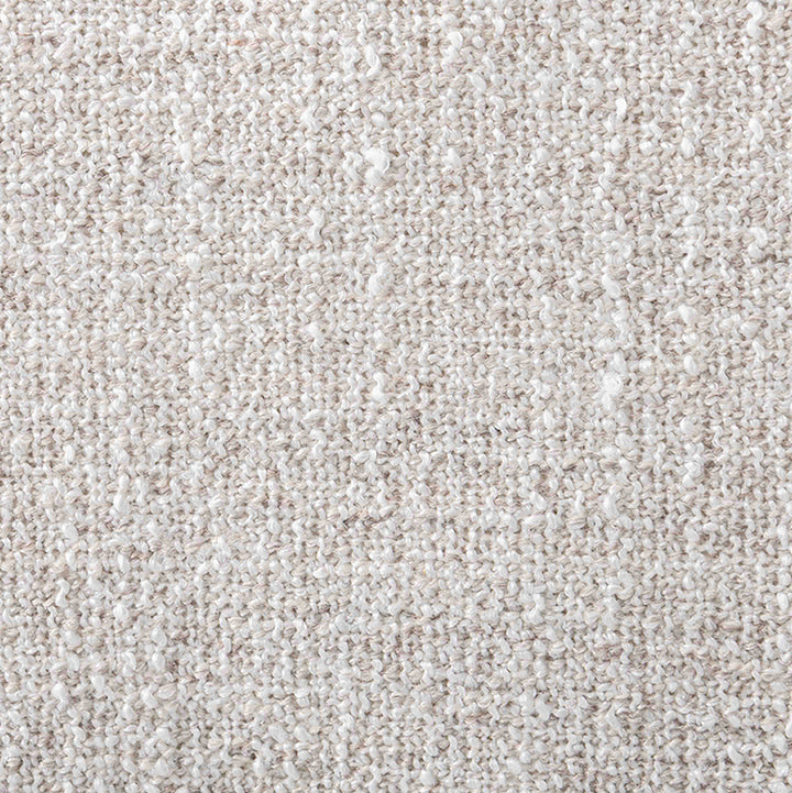 Modern mixed weave fabric chaise 2 seater sofa lucent color swatches.