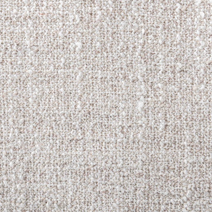 Modern mixed weave fabric modular corner 1 seater sofa bento color swatches.