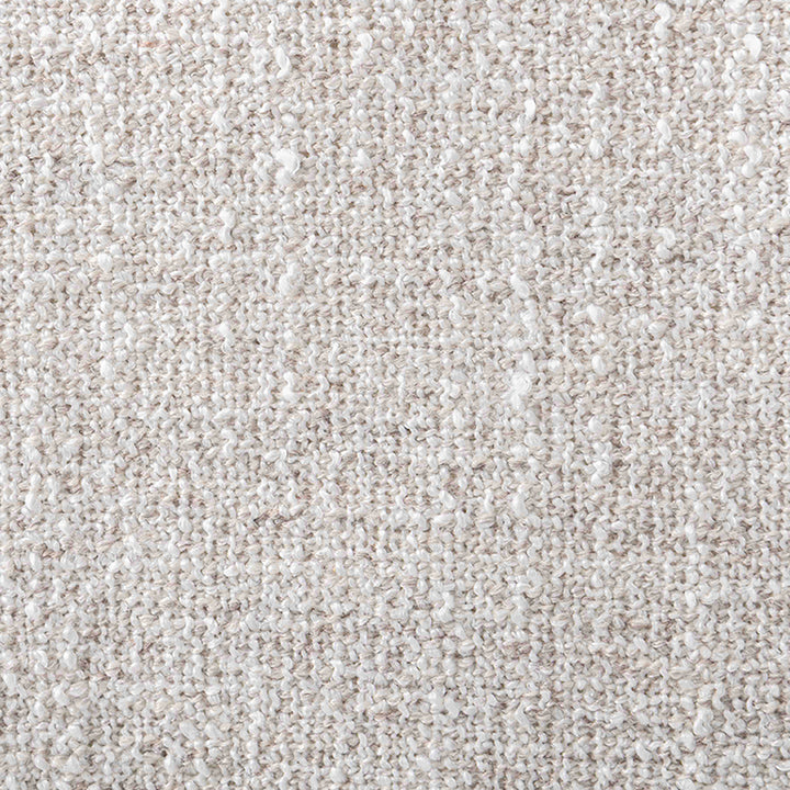 Modern mixed weave fabric modular joint connection 1 seater sofa bento color swatches.