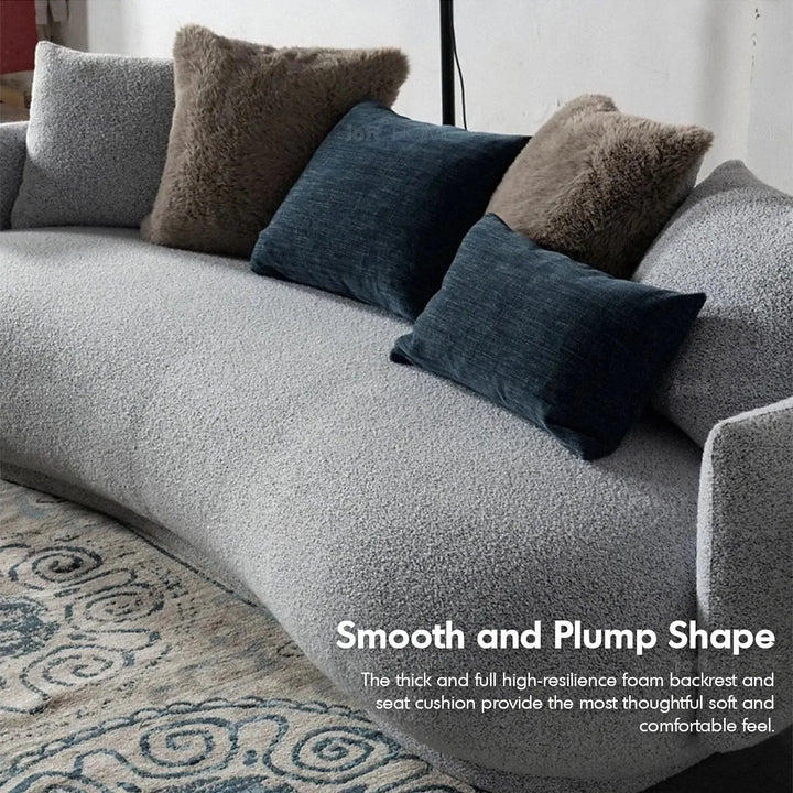 Cream fabric 3 seater sofa heritage color swatches.