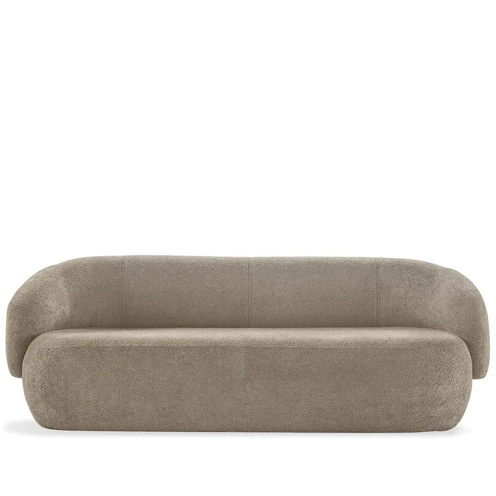 Cream fabric 3 seater sofa oslo in still life.