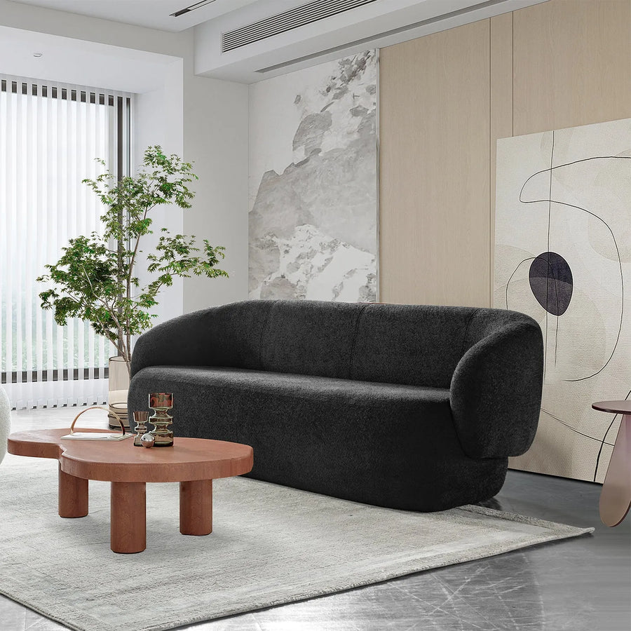 Cream fabric 3 seater sofa oslo primary product view.