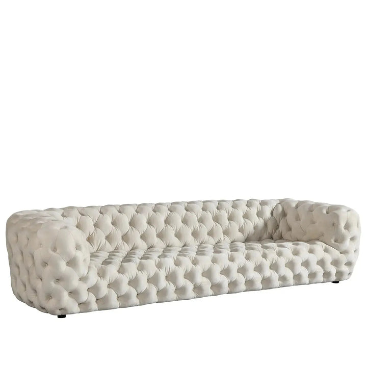 Vintage fabric 3 seater sofa mozart conceptual design.
