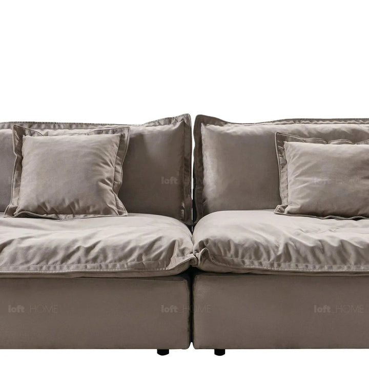 Contemporary fabric 5 seater sofa snuggle conceptual design.