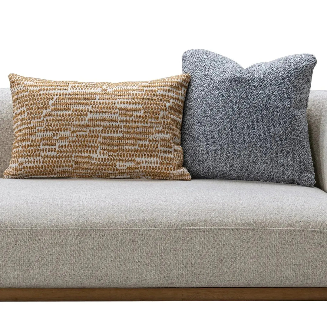 Scandinavian fabric 4 seater sofa waltz environmental situation.