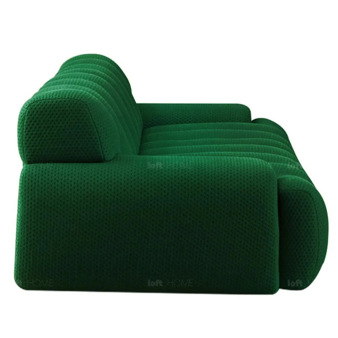 Contemporary fabric 4 seater sofa blogger situational feels.
