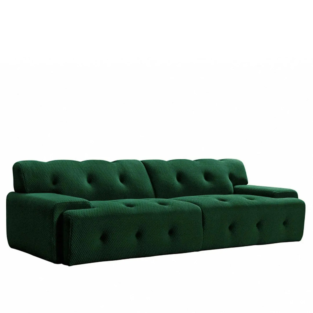 Contemporary fabric 4 seater sofa blogger layered structure.